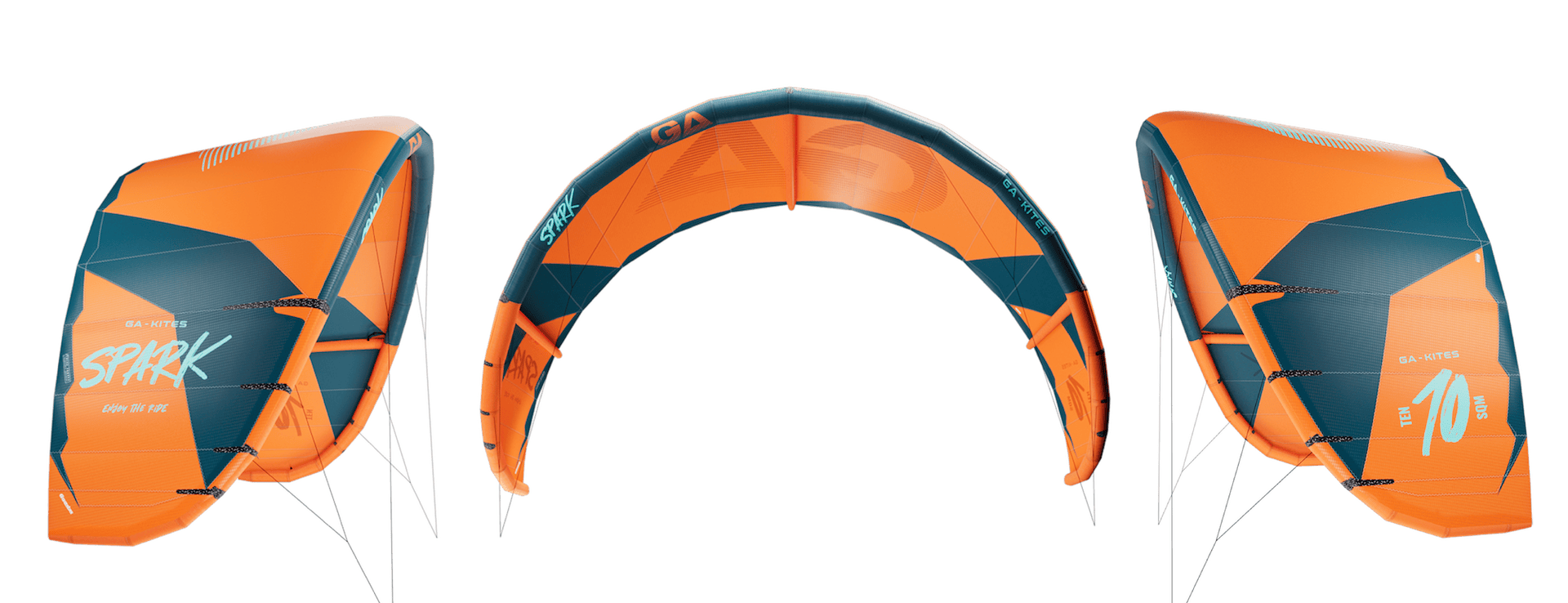 GA Kites, Spark 2023 kiteboarding, kitesurfing